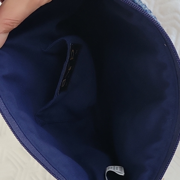 A+P Denim Clutch/large wristlet - Picture 4 of 7